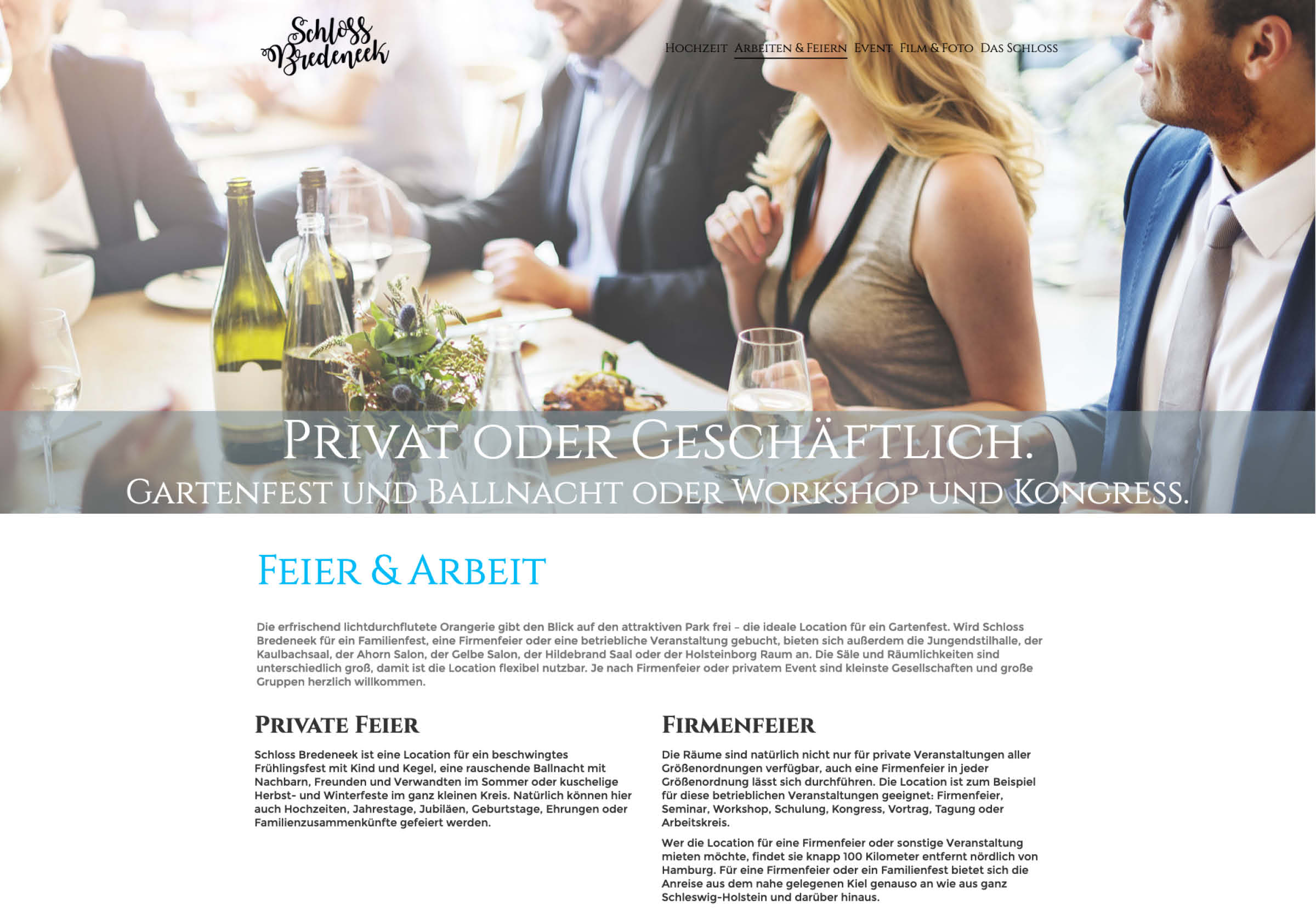 Website Design Schloss